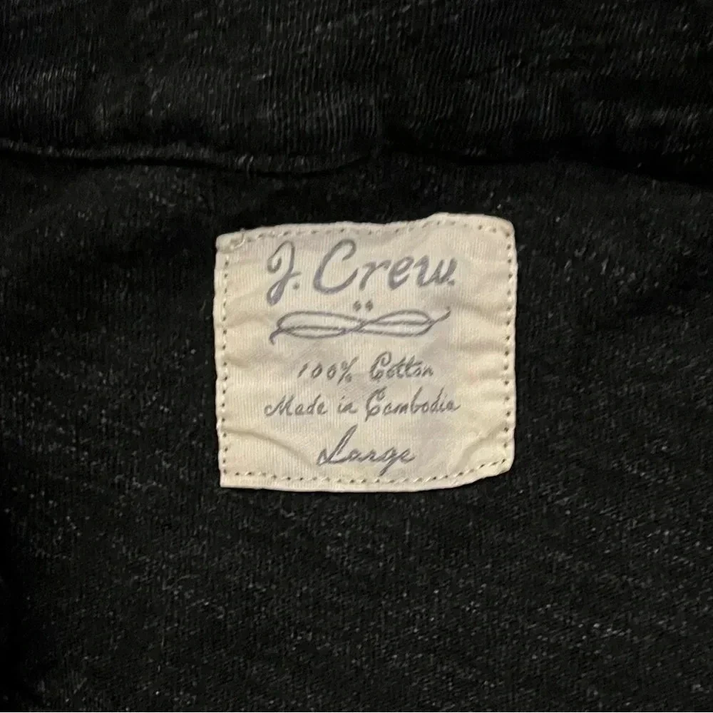 Men’s j crew cotton gray t shirt large - Picture 2 of 2